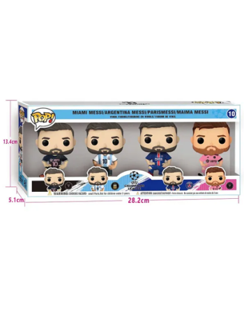 Pack Figurines Style POP - Légendes du Football