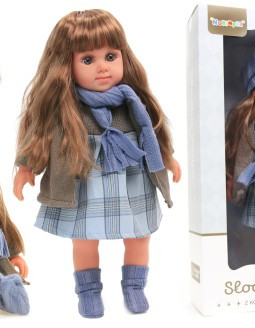 Poupée de Haute Qualité en Silicone - Sweet Angel (bleu)