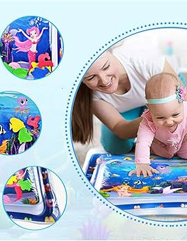 Tapis d'eau pour bébé : stimulez le développement sensoriel