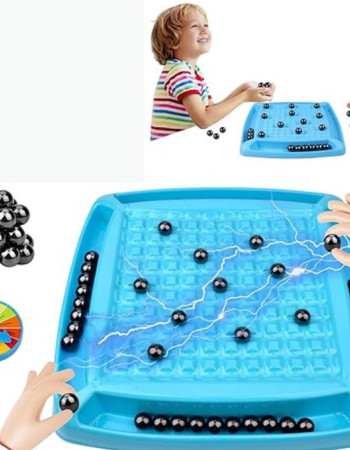 Jeu d'échecs magnétique - Magnetic - Échecs à effet magnétique - Multijoueur - Intérieur - Noir