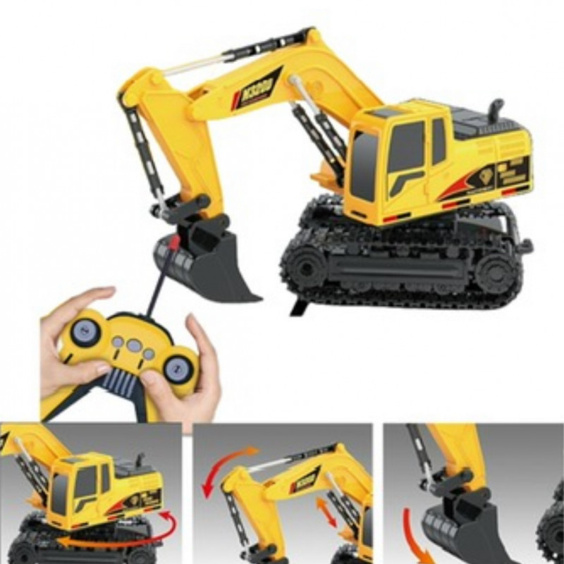 Excavatrice télécommandée (TRAX)