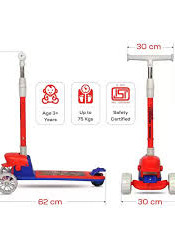 Trottinette SUPER MARIO 3 Roues – Réglable et Ultra Stable