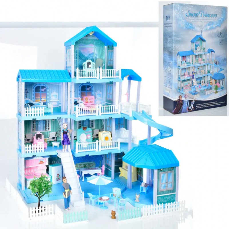 Château de  Frozen – 322 Pièces pour Créer ton Monde Magique