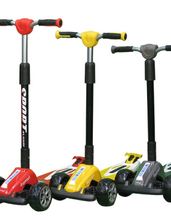 Trottinette 3 Roues avec Guidon Réglable – Stabilité et Sécurité