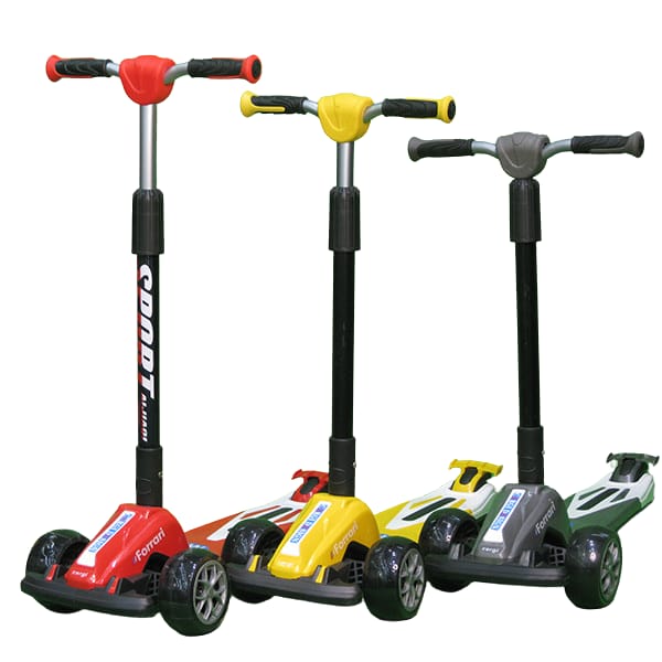 Trottinette 3 Roues avec Guidon Réglable – Stabilité et Sécurité