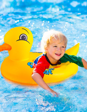 Bouée Canard pour Enfant avec Siège Intégré