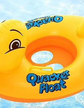 Bouée Canard pour Enfant avec Siège Intégré