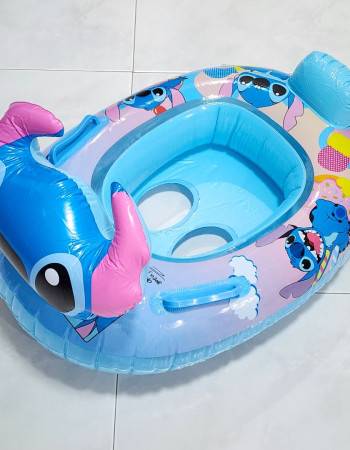 Bouée bébé avec culotte de sécurité et dossier confortable – motif Stitch