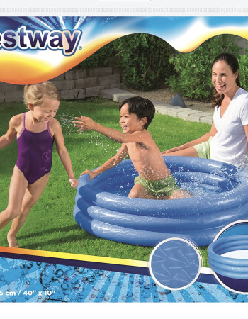 Piscine Gonflable pour Enfants Bestway – 102 cm (BLEU)