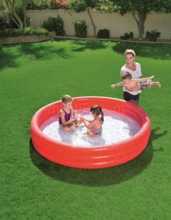 Piscine Gonflable pour Enfants Bestway – 102 cm (rouge)