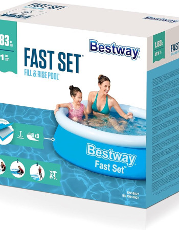 Piscine de Jardin Autoportée Bestway – 183 cm