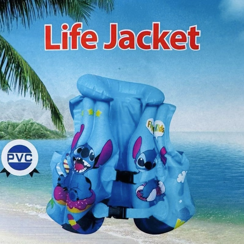 Gilet de natation pour enfants 3-5ans – Motif Stitch 