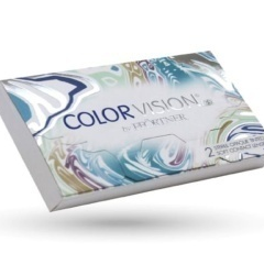  2 lentilles COLOR VISION couleur noisette sans correction