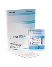  2 lentilles (-2.75) Clear 55A