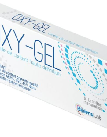 2 lentilles (-1.00) OXY-GEL