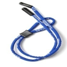 Chaînette de lunettes bleu