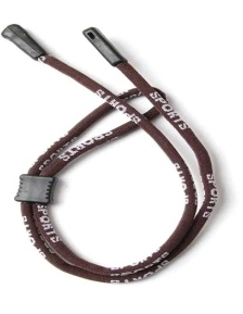 Chaînette de lunettes marron