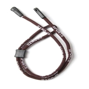 Chaînette de lunettes marron