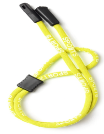 Chaînette de lunettes jaune