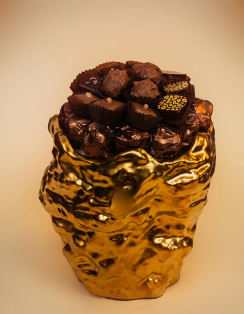 Coupelle Ceramic Gold – Chocolat