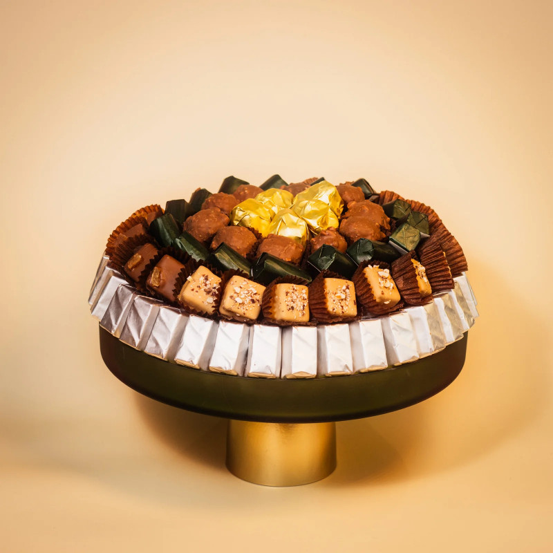 Coupe à Pied Emeraud G- Chocolat