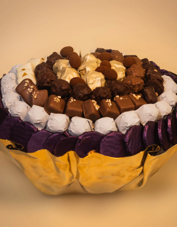 Coupe Métal Gold M- Chocolat 