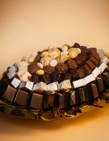 Coupe Métal Gold P- Chocolat