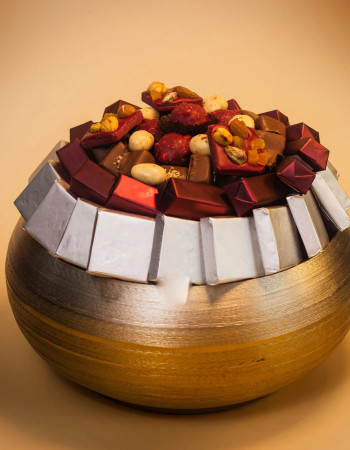 Coupe Métal Cartier M- Chocolat