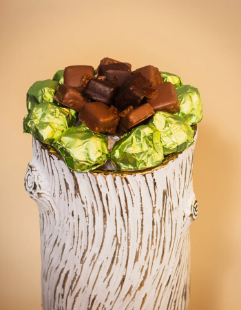 Vase Morganite G- Chocolat