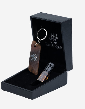 Porte clé Oud Qmari - PEUGEOT - - Argent