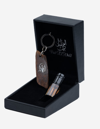 Porte clé Oud Qmari - MASERATI - - Argent