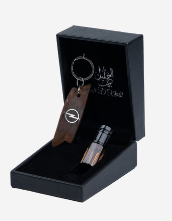 Porte clé Oud Qmari - OPEL - - Argent