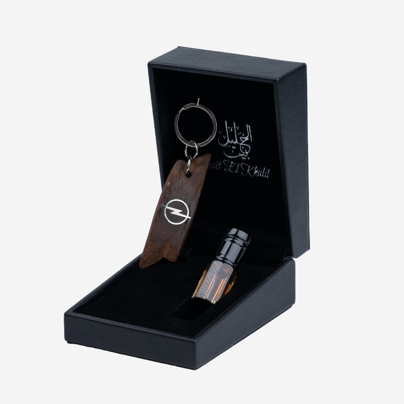 Porte clé Oud Qmari - OPEL - - Argent