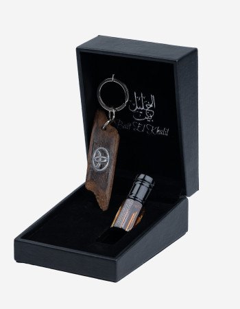 Porte clé Oud Qmari - TOYOTA - - Argent