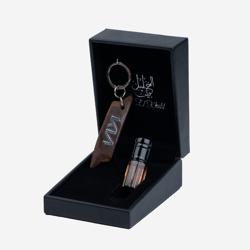 Porte clé Oud Qmari - KIA - - Or