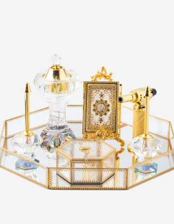 Pack Cristal Royal Hexagone Gold