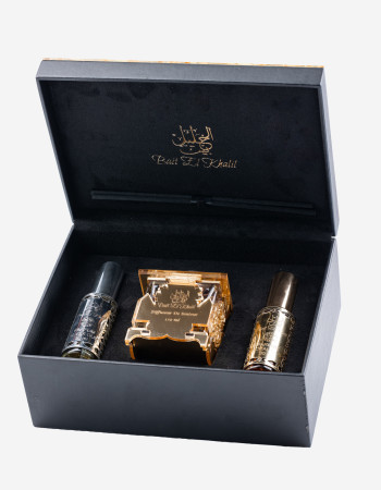 Coffret Bait El Khalil 2 Parfums Arabe + Diffuseur - Noir -