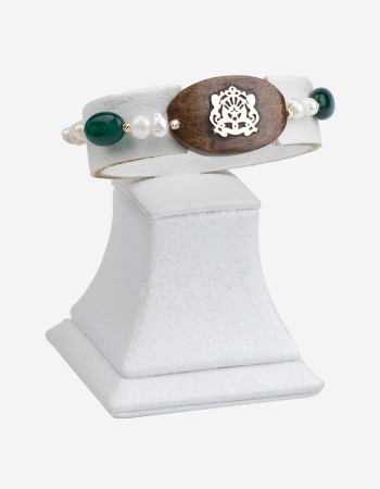 Bracelet Oud Jouher OR motif Royale