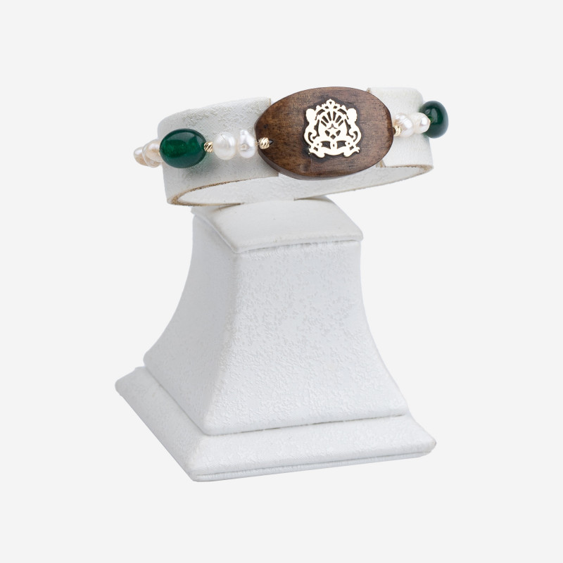 Bracelet Oud Jouher OR motif Royale