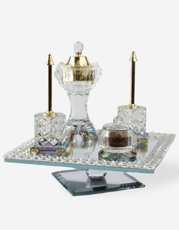 Pack Cristal Royal Carre avec Support