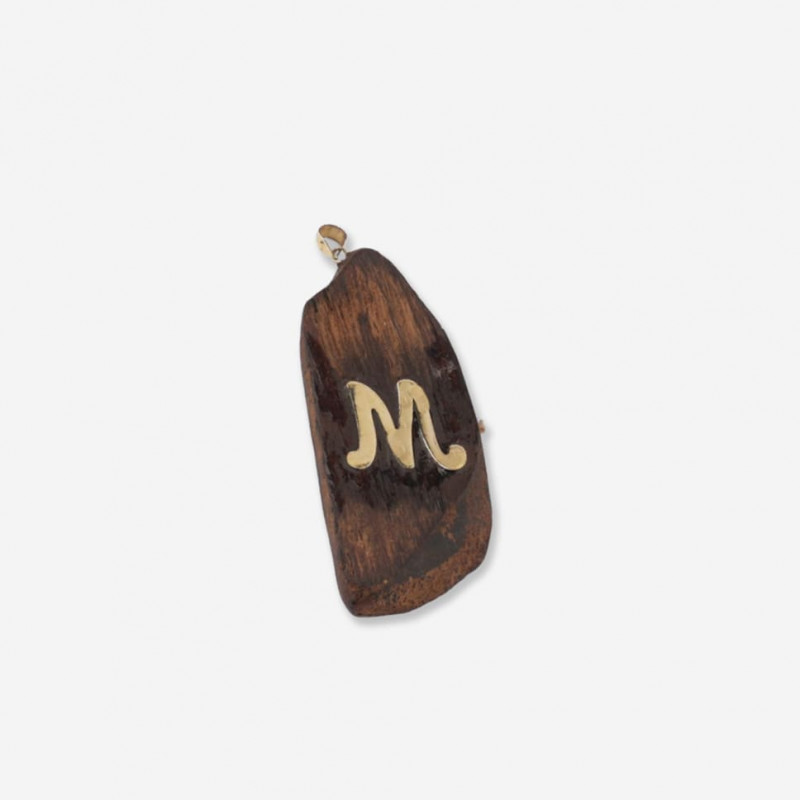 Pendentif oud - Avec Motif M