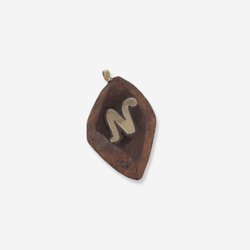 Pendentif oud - Avec Motif N