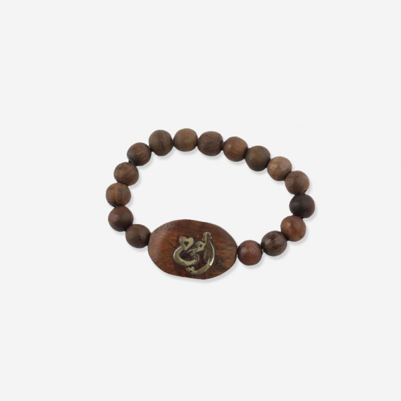 Bracelet Oud Avec Motif OUMI D'Or