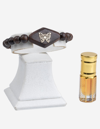 Bracelet Oud Avec Motif Papillon Or