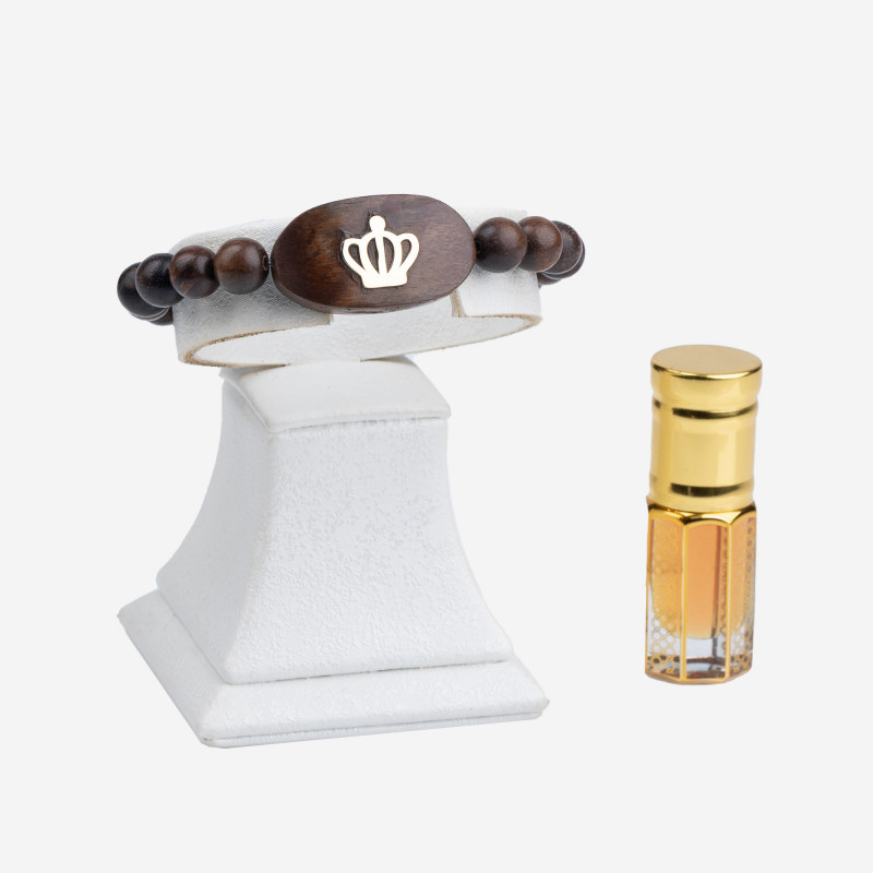 Bracelet Oud - Avec Motif Couronne D'Or