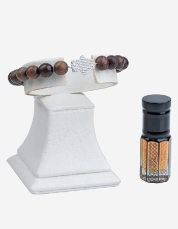 Bracelet Oud Argent Khmissa