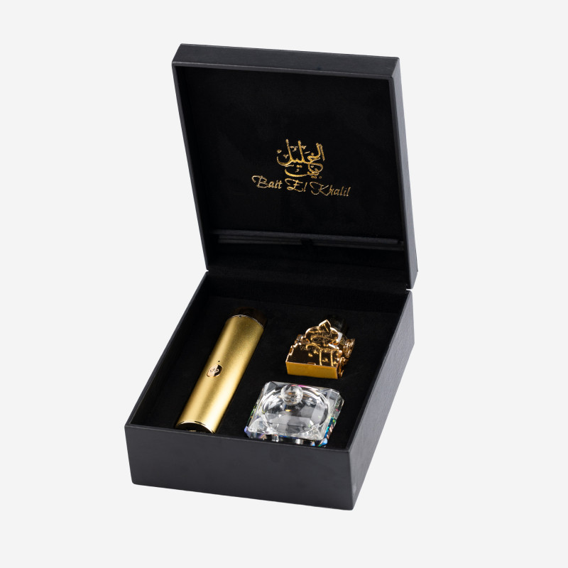 Coffret Diffuseur + Mbikhra Pour Voiture - Noir -