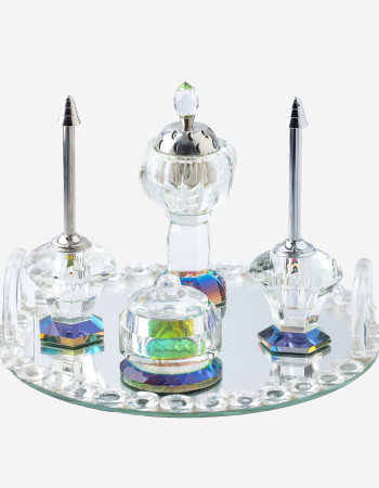 Pack Cristal Elegance Rond Silver