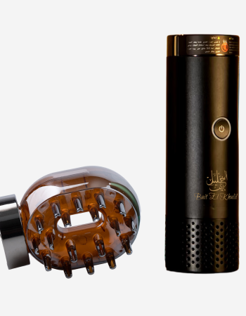 Brûleur d'encens électronique avec peignes à cheveux Grand