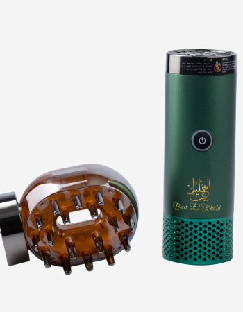 Brûleur d'encens électronique avec peignes à cheveux Grand